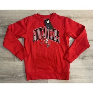 NFL Tampa Bay Buccaneers NWT Sweatshirt- Red Crewneck Fanatics Size Small